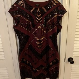 ✨Express sequin dress XL✨